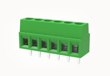 Screw type PCB terminal block